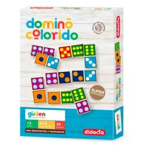 Jogo Didático Dominó Colorido Didacta