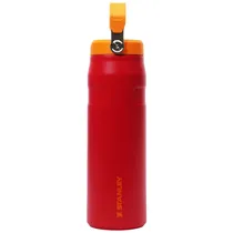 Garrafa Térmica Stanley The Aerolight Iceflow Bottle Flip Straw 2.0 Lid 10-11283-132 - 710ML - com Bico - Chili