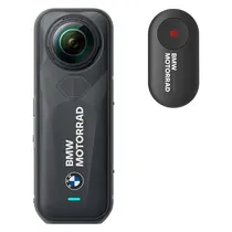 Câmera de Ação INSTA360 X5 Cinsaaha BMW Motorrad - 72MP - 8K - À Prova D'Água - Preto