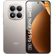 Celular Xiaomi Redmi Note 15 Pro Dual Sim de 256GB/8GB Ram de 6.77″ 200+8MP/32MP – Titanium Color (Global)