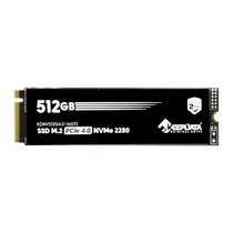 SSD Keepdata 512GB Gen 4, M.2 Nvme 4.0, Leitura Até 5100MB/s Gravação 2600MB/s, KDNV512G4.0-16GTS