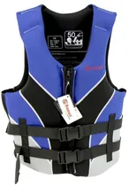 Colete Salva-Vidas Sumax NPS-L-A 60-70KG Azul