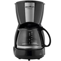 Cafeteira Elétrica Britânia CP30 Inox - 800W - Até 30 Xícaras - 110V/60HZ - Preto