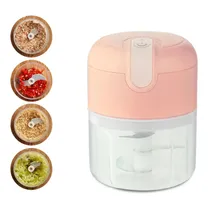 Miniprocessador KB-010 USB Recarregavel (3 Laminas)