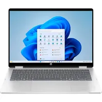 Notebook HP Omnibook 5 Flip 14-FP0023DXX Intel Core 7-150U 16GB de Ram/ 512GB/ W11 - Silver (Caixa Feia)