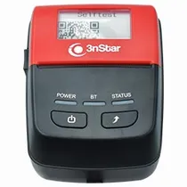 Impressora Térmica Portátil de Recibos 3NSTAR PPT205BT - Preto / Vermelho