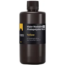 Resina para Impressora 3D Elegoo Water Washable 2.0 500G - Amarelo