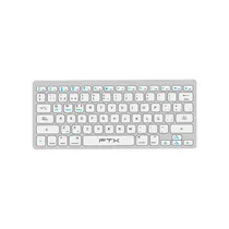 FTX Teclado BT FTXB1000 Ultra Slim Portugués Plata