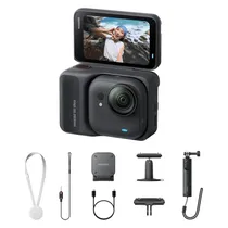 Câmera de Ação INSTA360 Go Ultra Creator Bundle Cinsabea - 4K - À Prova D'Água - Preto