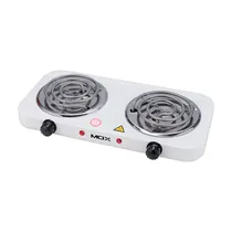 Fogão Elétrico Mox MO-HP241 - 2000W - 2 Bocas - 220V 50/60HZ - Branco
