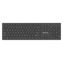Teclado FTX FTXK22 USB/Portugues Preto