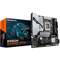 Placa Mãe Gigabyte B860M Gaming Wi-Fi 6 Socket LGA 1851 / DDR5