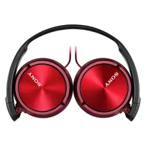 Fone de Ouvido Sony MDR-ZX310 AP com Microfone - Vermelho