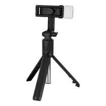 Bastão de Selfie Mox MO-SS26 - com Luz LED - Bluetooth - Tripé - Preto