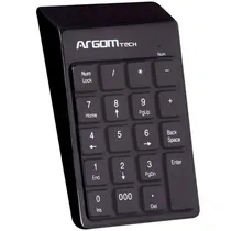 Teclado Numerico Argom KB76 ARG-KB-1076 A00502 - Preto