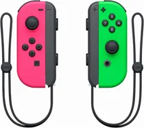 Controle Nintendo Switch Joy-Con (L/R) - Neon Green/Pink (Japonês)