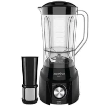 Liquidificador Britânia BLQ970P Turbo 900 Watts 2.6 Litros 4 Velocidades + Pulsar 127V ~ 60HZ - Preto
