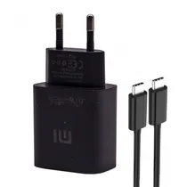 Carregador Xiaomi 67W USB-C/USB-A/Cabo USB-C Black