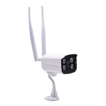 Camera de Segurança Smart Wifi Yeshi VT-17657-60 / IP66 / / Microfone / Alarma / Detecçao Humana / App V380 Pro - Branco