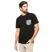 Camiseta Hurley Masculino 983190-E6V s - Preta