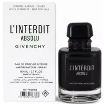Tester Givenchy L'Interdit Intense Absolu Edp 80ML