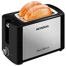 Torradeira Mondial Inox T-13 2-Paes 110V