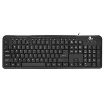 Teclado Xtech XTK-130E USB/Mult/Esp Preto