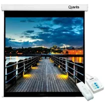 Tela para Projetor Quanta QTTLE100I - 100" - 110V - Branco