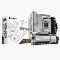 Placa Mãe AMD (AM5) Gigabyte B650M Aorus Elite Ax Ice D5