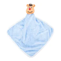 Toalha de Mão Infantil com Rena Azul