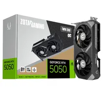 Placa de Vídeo Zotac Geforce RTX5050 Twin Edge Oc, 8GB GDDR6, 128BITS, 1X HDMI 3X Displayport, ZT-B50500H-10M 288-1N792-200Z6