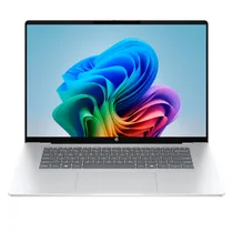 Notebook HP Omnibook 5 Snapdragon X 16GB Ram 512GB SSD Tela 16" 2K Oled Windows 11 Inglês Prata - 16-FB0027NR