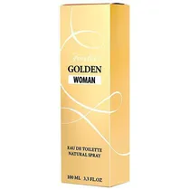 Perfume Fragluxe Golden Woman Eau de Toilette Feminino 100ML