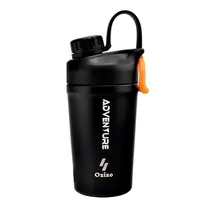 Copo Térmico Ozizo M63 Preto 590ML Shaker Térmico