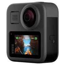 Câmera de Ação Gopro Max 360 CHDHZ-203-RW - 16.6MP - 5.6K - À Prova D'Água - Preto
