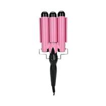 Rizador de Cabello Luxor LX0222 Triondas Rosa Bivolt