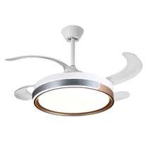 Ventilador de Teto Satellite A-FAN804 - 66W - com Luminária - Bivolt - Branco