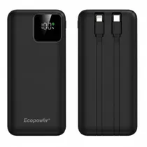 Ecopower Cargador Portatil EP-C826 22000MAH Negro