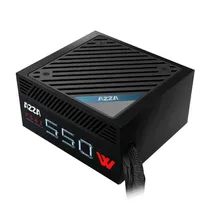 Fonte ATX Azza PSAZ-550W - 550W - 80 Plus Bronze - Bivolt - Preto