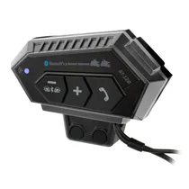 Intercomunicador para Capacete Univ BT-12B - Bluetooth - Recarregável - Cinza