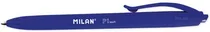 Caneta Esferográfica Milan P1 Touch - Azul