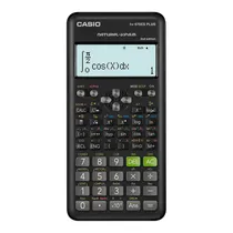 Calculadora Científica Casio FX-570ESPLUS-2-W 2ND Edition - 12 Dígitos - Pilha AAA - Preto