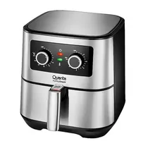 Fritadeira Elétrica Quanta QTAF500 1.700 Watts 127V ~ 60HZ - Preta / Prata