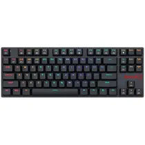 Teclado Gamer Mecanico Redragon K607P-KBS Aps Pro Wireless / RGB / Blue / Ingles – Preto