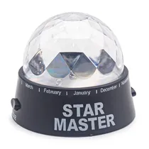 Refletor LED para Festa Star Master Mini Party Light 598774 - Preto