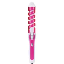 Modelador de Cachos Professional Hair Curler NHC-5300 / 19MM - Branco/Rosa