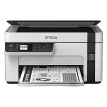 Impressora Jato de Tinta Epson Ecotank M2120 - Multifuncional - Wi-Fi - USB - Bivolt - Branco