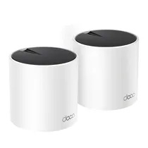 Roteador Wireless TP-Link Deco X55 AX3000 X2 Pack - 574/2402 MBPS - Dual-Band - Branco