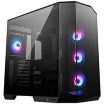 Gabinete Gamer MSI Mag Pano 100R PZ ATX Tower / 4 Cooler / Argb - Preto
