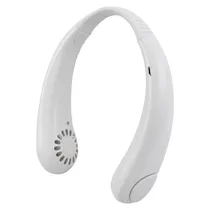 Ventilador Portátil de Pescoço Bladeless A18 - 5W - Recarregável - Branco